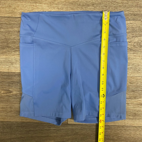 VICTORIA'S SECRET Blue short tights & matching  T-shirt size Large - Picture 11 of 11